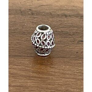 Authentic Pandora 925 Sterling Silver Ale Climbing Ivy Red Enamel Charm Bead
